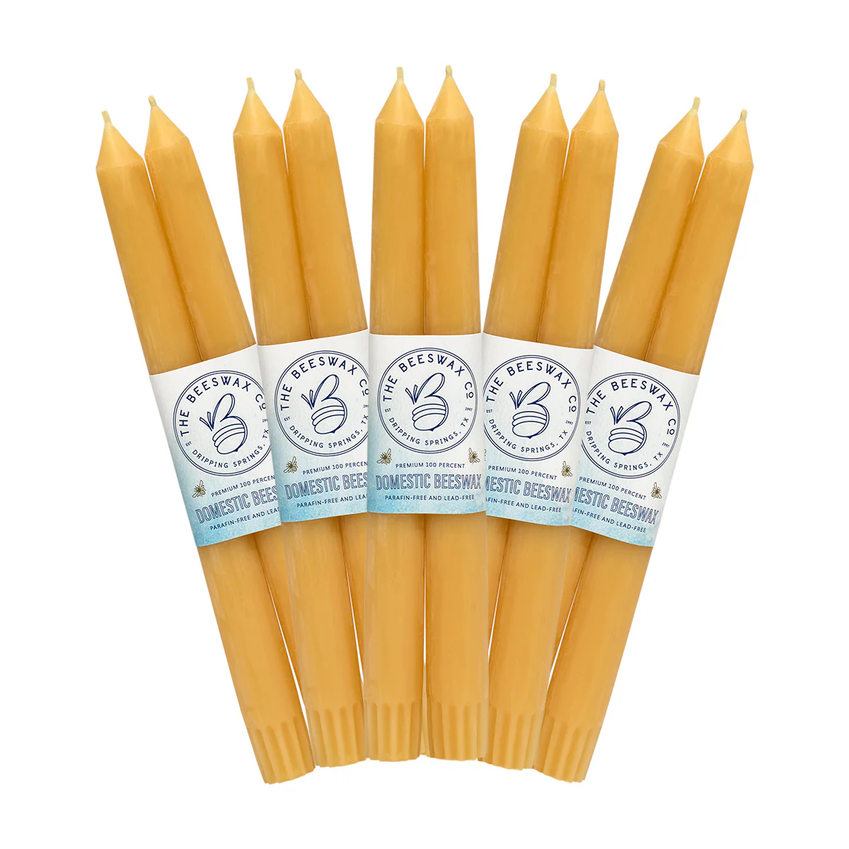 9 Inch Beeswax Tapers - Image 5