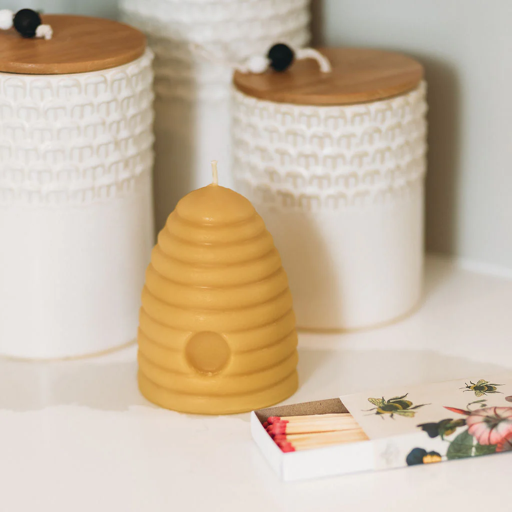 Beehive Beeswax Candle - Image 3