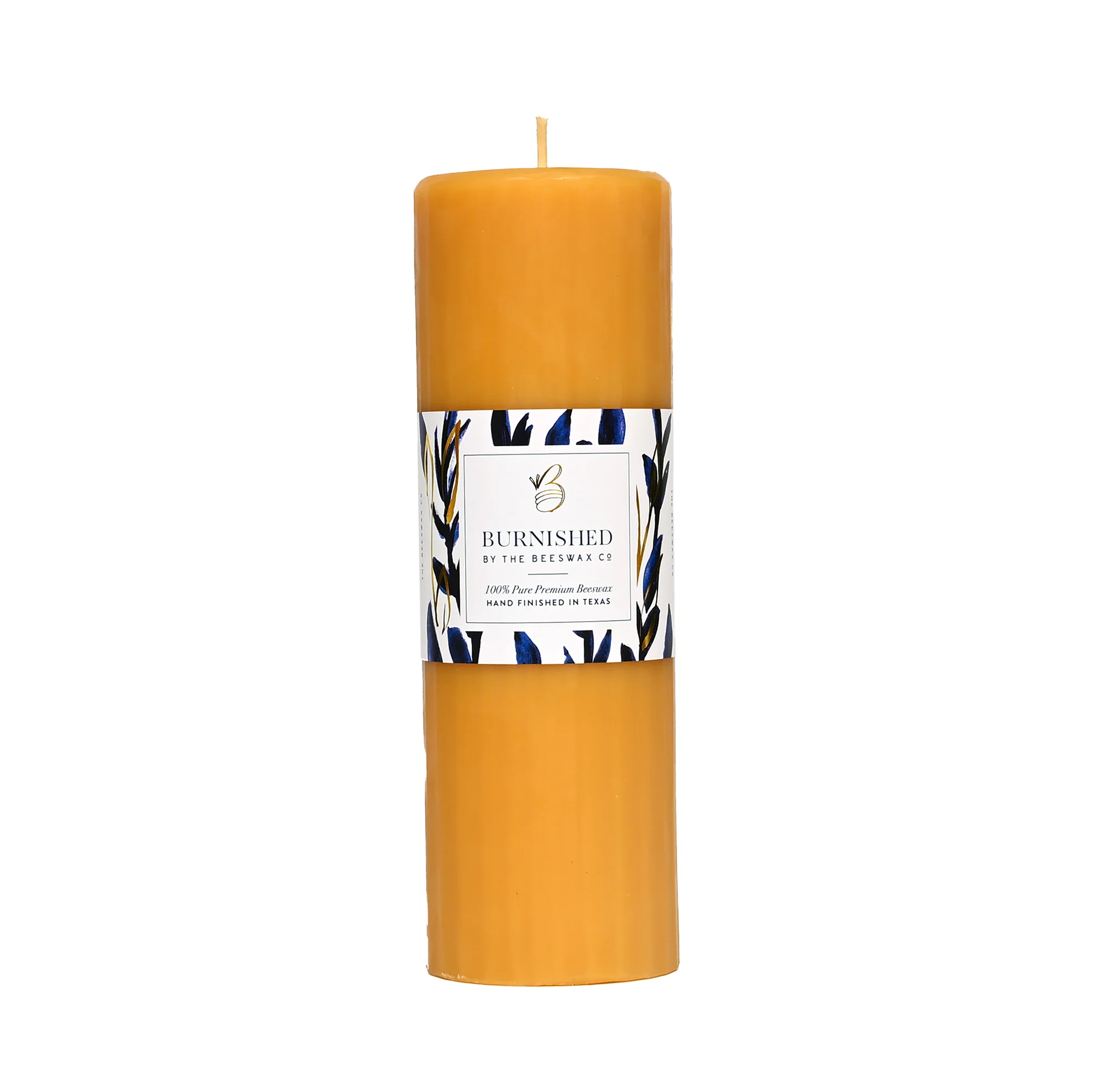 Burnished Beeswax Pillar Candles - Image 14