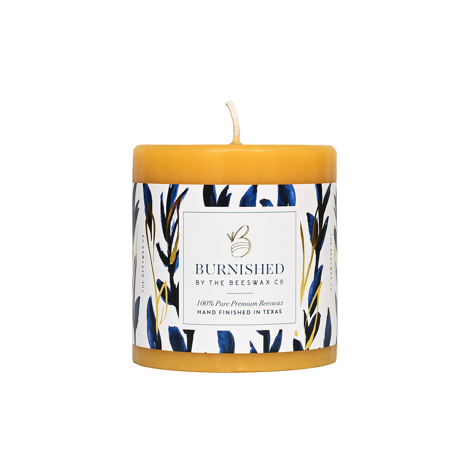 Burnished Beeswax Pillar Candles - Image 6