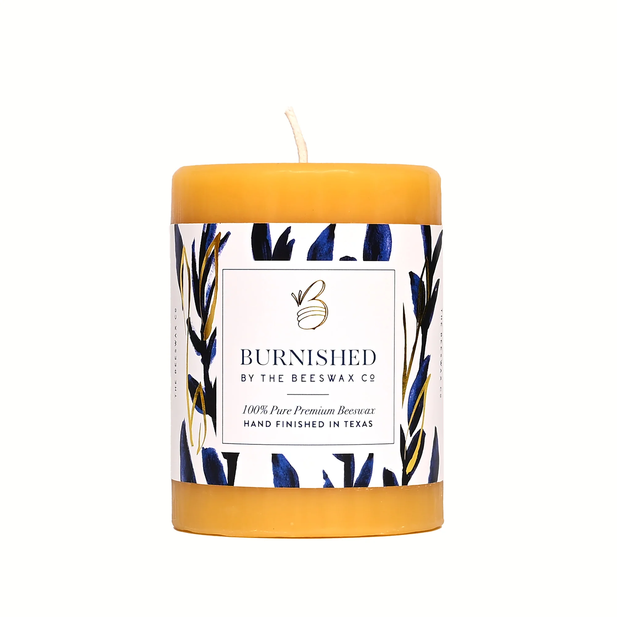 Burnished Beeswax Pillar Candles - Image 8